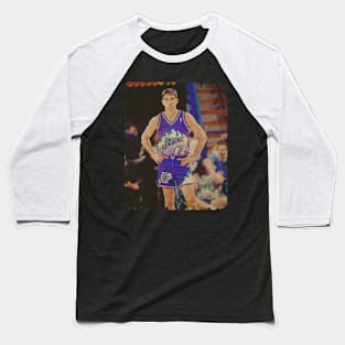 John Stockton - UTAH JAZZ #12 Baseball T-Shirt